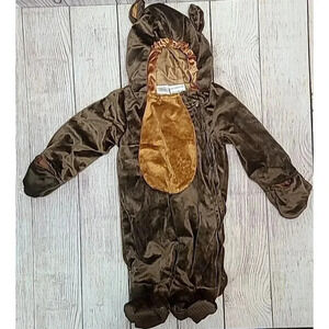Celebration Creations Monkey Costume Infant Size 0-9 Months Brown Halloween